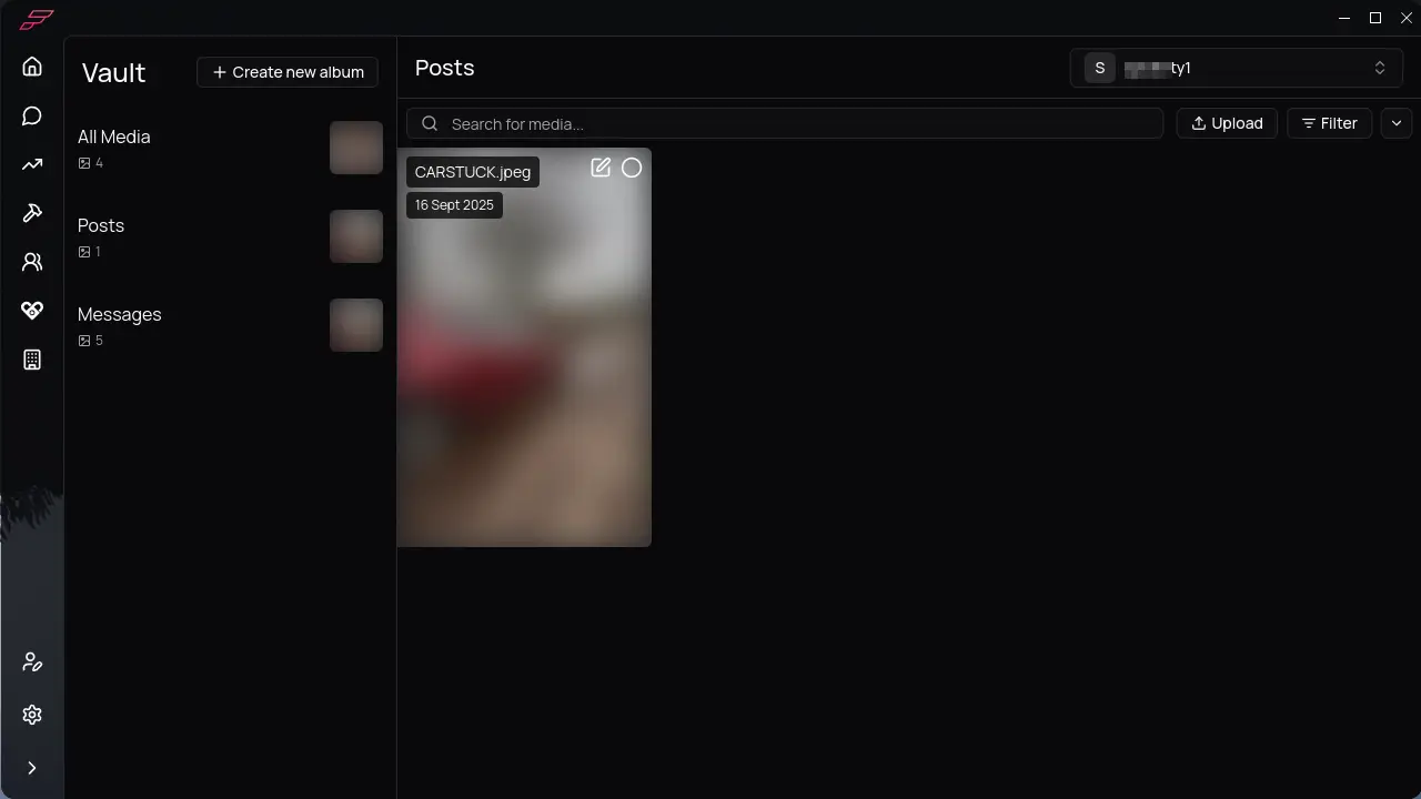 Image Vault Interface